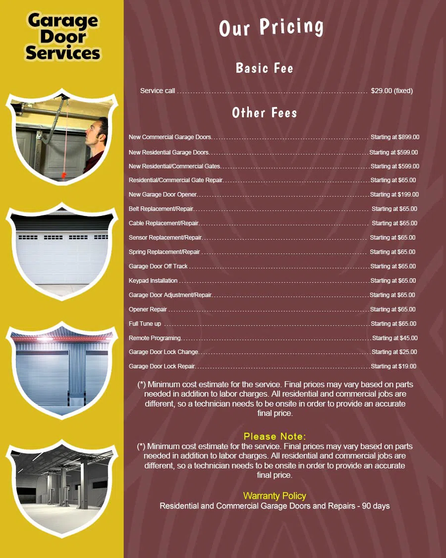 Garage Door Solution Service New York, NY 212-918-5394